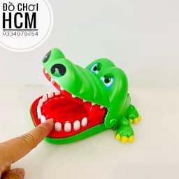 [CỠ LỚN] Đồ chơi khám răng cá sấu cắn tay vui nhộn dành cho bé giải trí giúp phát triển khả năng phản xạ cho bé 5