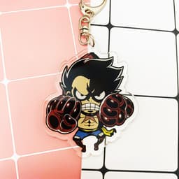 (Mua 1 tặng 1) Móc khóa One Piece Đảo Hải Tặc Luffy mũ rơm quà tặng độc đáo dễ thương hình anime chibi 3