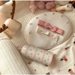 Hộp chia SỮA VÀ THỨC ĂN Họa tiết 3 ngăn TGM Nội địa HÀN QUỐC 6