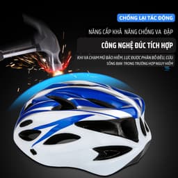 Mũ bảo hiểm xe đạp thể thao, Nón bảo hiểm chống sốc siêu nhẹ MBH 8