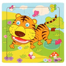 Combo 10 Đồ Chơi Xếp Hình Lắp Ráp Tranh Ghép Gỗ 9 Mảnh Nhiều Chủ Đề Size 15*15cm (Giao Ngẫu Nhiên Không Trùng) 6