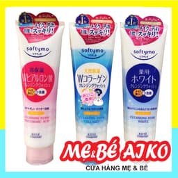 Sữa rửa mặt Trắng Da Kose Softymo Cleasing Foam 190g 1