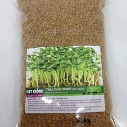 Gói 1kg Hạt giống mầm thảo dược Methi - Thế Giới Rau Mầm Shop 2