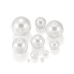 Set 10-400 hạt ngọc trai nhân tạo 3-20mm tự trang trí trang sức 8