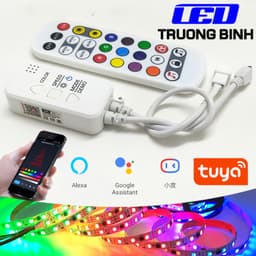TY07 TY07W TUYA BỘ ĐIỀU KHIỂN LED FULL MÀU ARGB WS2812B WS2811 UCS1903 NHÁY THEO NHẠC HỖ TRỢ APP WIFI 5