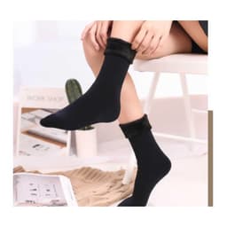 Set 5 Đôi Tất lót lông cổ cao Nam, Nữ siêu ấm siêu giữ nhiệt tránh rét tn2 { u410 } 9