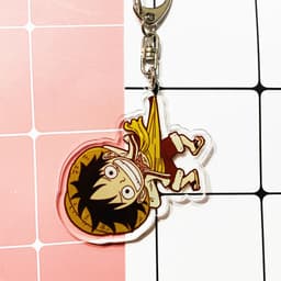 (Mua 1 tặng 1) Móc khóa One Piece Đảo Hải Tặc Luffy mũ rơm quà tặng độc đáo dễ thương hình anime chibi 9
