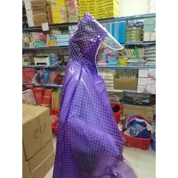 Áo mưa chấm bi có kính Cam Kết Chất Lượng 3