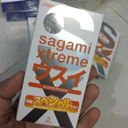 Bao cao su Sagami Xtreme SuperThin, Thiết kế siêu mỏng, co giãn tạo cảm giác chân thật, Hộp 10 cái 6