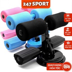 Dụng cụ tập cơ bụng ( kèm dây kéo ) nâng cấp gym yoga tại nhà đa năng đế hút chân không trụ chữ T eo thon bụng gọn 9