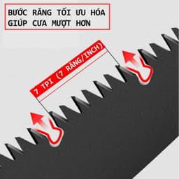 Cưa Cầm Tay Gấp Gọn ⚡ 𝐅𝐑𝐄𝐄 𝐒𝐇𝐈𝐏 ⚡ Cưa Cây Cưa Gỗ Cưa Xếp Lưỡi Thép Hợp Kim SK5 5