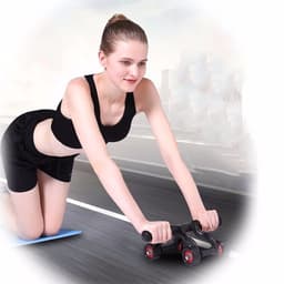 Con Lăn Tập Cơ Bụng 4 bánh Cao Cấp - Dụng cụ tập thể dục tại nhà ( VINALUXURY ) 7