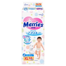 (Hàng Nhập Khẩu) Bỉm Merries nội địa Nhật đủ size dán /quần / NB76 / S82 / M64 / L54 / XL44 / L44 / XL38/ XXL26/ M58 7