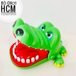 [CỠ LỚN] Đồ chơi khám răng cá sấu cắn tay vui nhộn dành cho bé giải trí giúp phát triển khả năng phản xạ cho bé 2