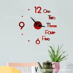 [ SẴN ] ĐỒNG HỒ 3D DÁN TƯỜNG BẢO HÀNH 1 THÁNG 2