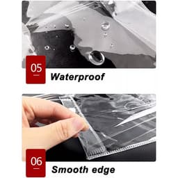 Túi trong suốt túi nhựa trong suốt đựng quà tặng, túi xách nhựa pvc đựng quà tặng tết sinh nhật giáng sinh 4
