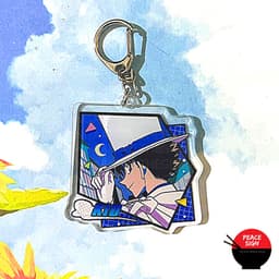 (mua 1 tặng 1) Móc khóa mica DETECTIVE CONAN Thám Tứ Lừng Danh ver Hiệu Ứng hình in 2 mặt  5