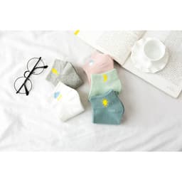 Tất pastel đám mây thời tiết cute 3