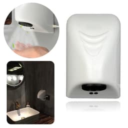 Máy Sấy Tay Treo Tường Điện Tự Động Nhanh Ấm Không Khí Vệ Sinh Trắng Mới 3