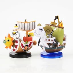 (Mini) Mô hình tàu thuyền cướp biển hoạt hình One Piece Merry Sunny Golden Sunshine Marine 3