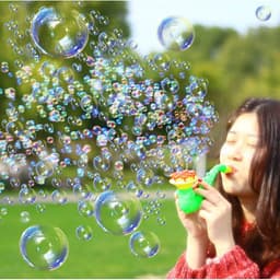 Đồ chơi kèn thổi bong bóng xà phòng nhiều màu sắc vui nhộn cho bé 1