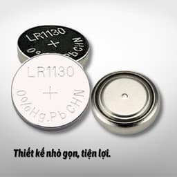 Pin cúc áo 1.5v LR1130 chất lượng, Bộ 3 viên pin cho đèn van xe đạp siêu bền - PCA001 8