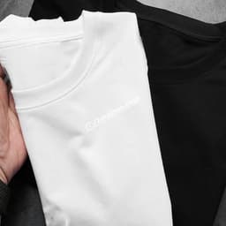 Áo phông tay lỡ form rộng nam nữ unisex chữ WHEN EVER vải dày mịn 2