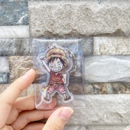 (mua 1 tặng 1) ( Mica ) Móc khóa Tokyo Ghoul Ngạ Quỷ Vùng Tokyo Kaneki Ken quà tặng dễ thương in hình anime chibi 4