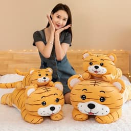 Gấu BÔNG Hổ Vằn Siêu mềm mịn nhà MIU GẤU XINH hothit 2026 5