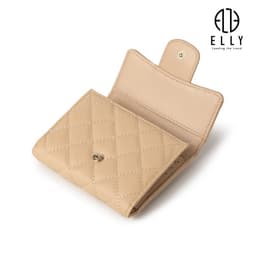 [Tặng hộp 20.10]  Ví nữ cầm tay da thật ELLY – EV84 6