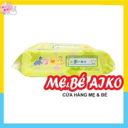Set 5 gói Khăn ướt Moony nội địa Nhật gói 80 tờ/gói - Giao Mẫu Ngẫu Nhiên 5