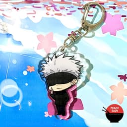 (mua 1 tặng 1) ( M1 ) Móc khóa JUJUTSU KAISEN cute CHÚ THUẬT HỒI CHIẾN anime chibi mica trong acrylic 2