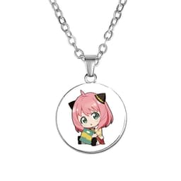 Vòng cổ in hình nhân vật SPY x Family anime chibi xinh xắn phụ kiện trang sức 2
