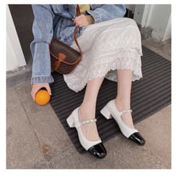 Giày dép đan 𝙔𝙐𝙇𝙄𝙉𝘼 công sở hở gót thanh lịch sang trọng cao 7P  R9 9