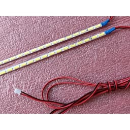 THANH ĐÈN LED VIỀN TIVI ASANZO 55SK900 VÀ CÁC HIỆU KHÁC, HÀNG MỚI 100%, BỘ 2 THANH, MỖI THANH 72 BÓNG 3V, DÀI 61cm 4