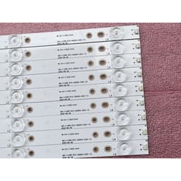 THANH LED TIVI A SANZO 50ES980 50ES980 50AU6100 50EK2100 50AU5900 50AU6000 50AT620 50EK3 MỚI 100%, BỘ 9 THANH MỖI THANH 4