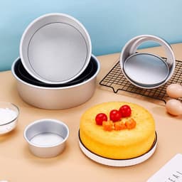 Khuôn tròn nhôm đúc đế rời 10-16-20-25cm 4