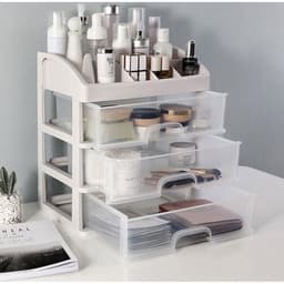 Kệ Đựng Mỹ Phẩm Đồ Trang Điểm Trang Sức 4 Tầng Ngăn Kéo Tiện Dụng 2