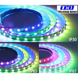 ĐÈN LED FULL MÀU NEOPIXEL ARGB WS2812B 60LED/MÉT CUỘN 5 MÉT ĐIỆN ÁP 5V 2