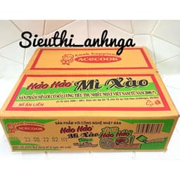 Thùng Mì Tôm Hảo Hảo Chua Cay/Mì Xào 30 gói x 75g 2