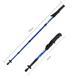 Gậy Leo Núi Trekking Gậy Dã Ngoại Hợp Kim Nhôm Chống Sốc Chống Trượt Có Thể Thu Gọn SG142 7