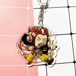 (Mua 1 tặng 1) Móc khóa One Piece Đảo Hải Tặc ver Sunny quà tặng Mica trong acrylic in hình anime chibi 5