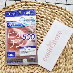 Viên Uống DHC Biotin Sustained Release Biotin 30 Ngày Hỗ trợ ngăn ngừa rụng tóc Cosin Store 6