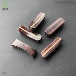 Gác Đũa Gỗ Trắc Tự Nhiên Kiểu Dáng Hiện Đại HAHANCO [CTL741] Bộ 10 Chiếc 3
