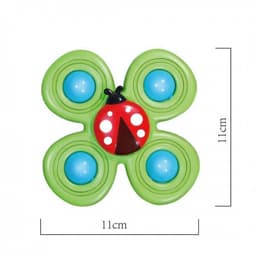 Set 3 con quay spinner, con quay đồ chơi chong chóng dính tường, âm thanh vui nhộn cho bé 9