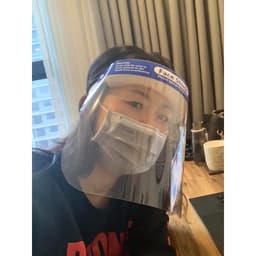 Kính Kiếng chắn giọt bắn chống bụi face shield hàng cao cấp - mặt gương trong suốt 7