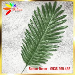 Lá cây giả trang trí - Lá rùa và lá dừa 5
