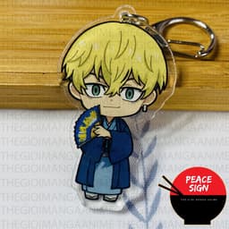 (Mua 1 tặng 1) Móc khóa TOKYO REVENGERS ver YUKATA anime chibi Kịch Trường Của Takemichi Mica trong acrylic 4