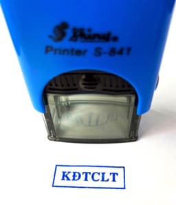 Khắc dấu tên kích thước siêu nhỏ Shiny S-841 3