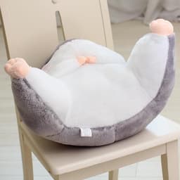 [CUTE] Gấu bông tựa lưng hình chuột hamster Gối ôm ngủ hình thú Có ủ tay Quà tặng cho bạn gái, mẹ và bé, dân văn phòng 6